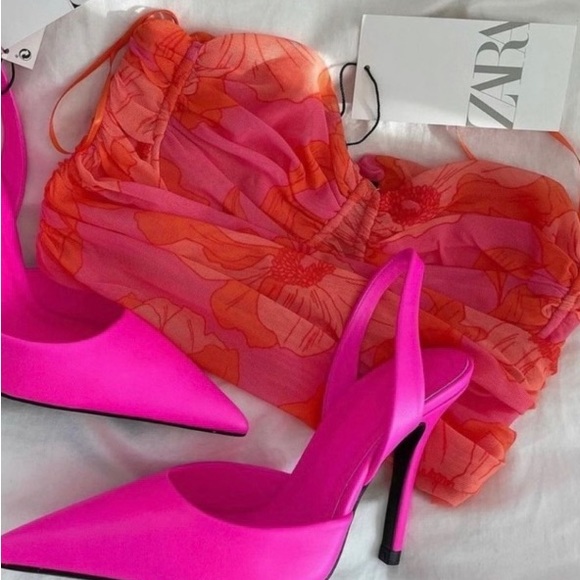 Zara Tulle Bustier Crop Top. NWT. Size Small. - Picture 11 of 11